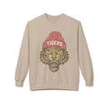 Tigers Red Beanie Crewneck Sweatshirt