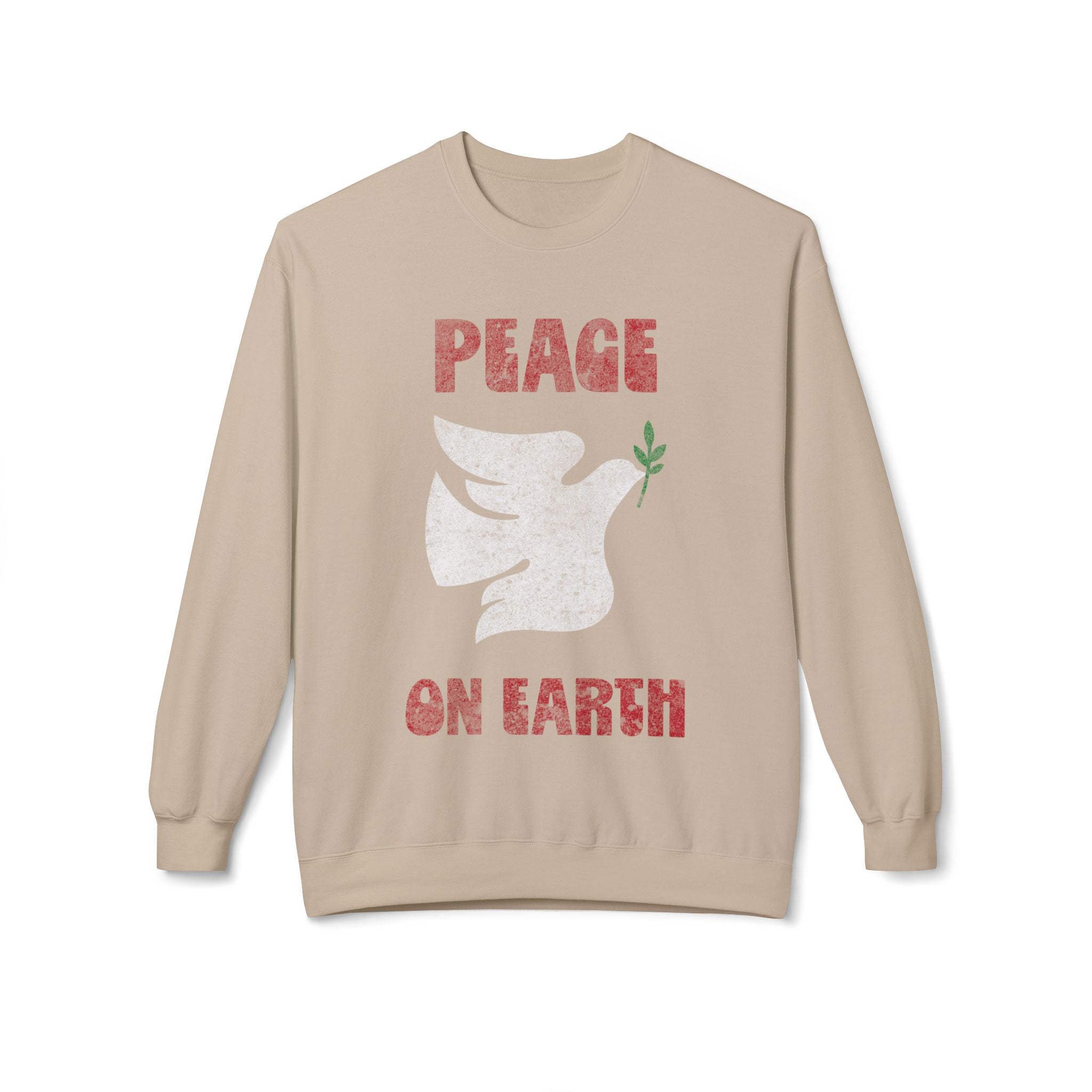 Peace on Earth Vintage Dove Sweatshirt