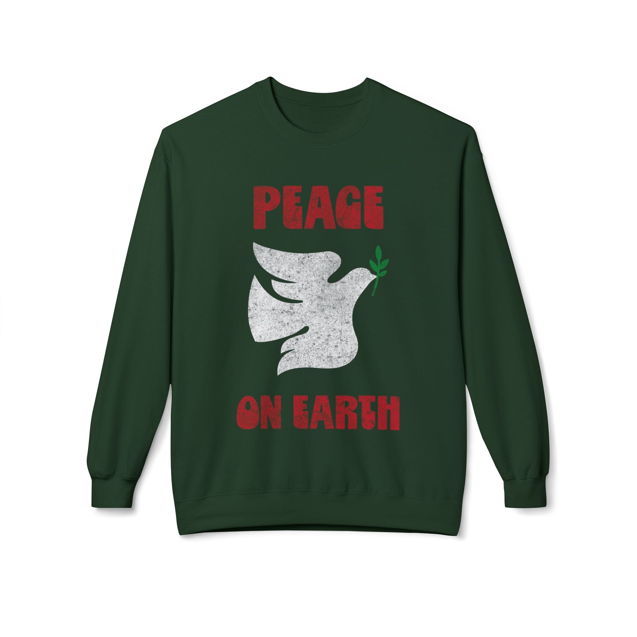Peace on Earth Vintage Dove Sweatshirt