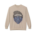 Blue Panther Black Beanie Crewneck Sweatshirt