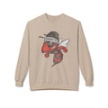 Red Hornets Mascot Beanie Crewneck Sweatshirt