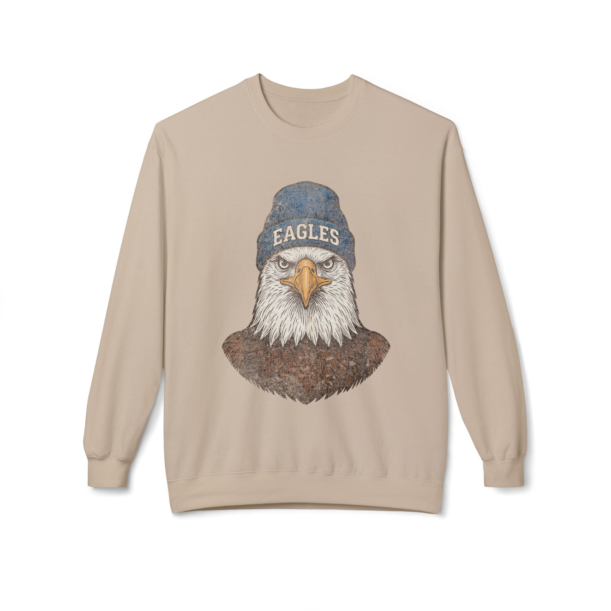 Eagles Beanie Eagle Crewneck Sweatshirt