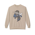 Blue Hornets Beanie Mascot Crewneck Sweatshirt