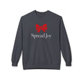 Crewneck Sweatshirt - 'Spread Joy' Holiday Bow Graphic
